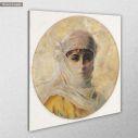Canvas print  Woman with vale, Rallis, side