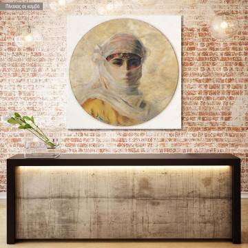 Canvas print  Woman with vale, Rallis