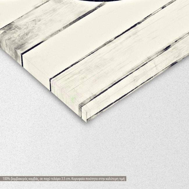 Πίνακας σε καμβά Masks impasto oil paint, λεπτομέρεια