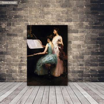 Canvas print The sonata, Ramsay I.