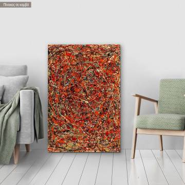 Canvas print Swirl abstract