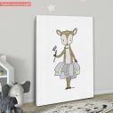 Canvas print Princess Ballerinas Bunny