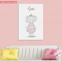 Canvas print Princess Ballerina Deer