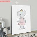 Canvas print Princess Ballerina Deer