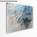 Canvas print Blue marble texture II, κοντινό