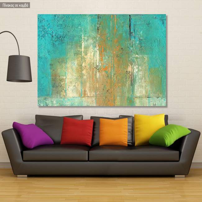 Πίνακας σε καμβά αφηρημένος, Abstract acrylic painting