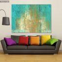 Canvas print  Abstract acrylic painting
