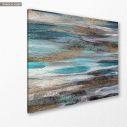 Canvas print  Abstract colorful detail, side