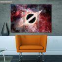 Canvas print Black hole,  3 panels