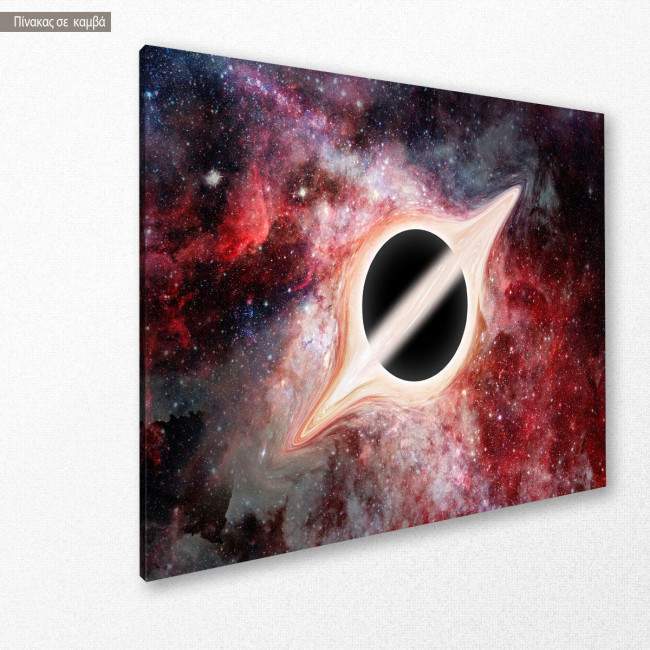 Πίνακας σε καμβά Μαύρη τρύπα, Black hole, κοντινό