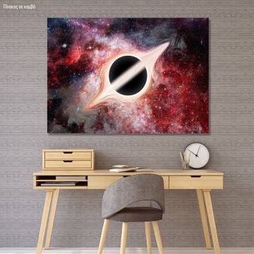 Πίνακας σε καμβά Μαύρη τρύπα, Black hole