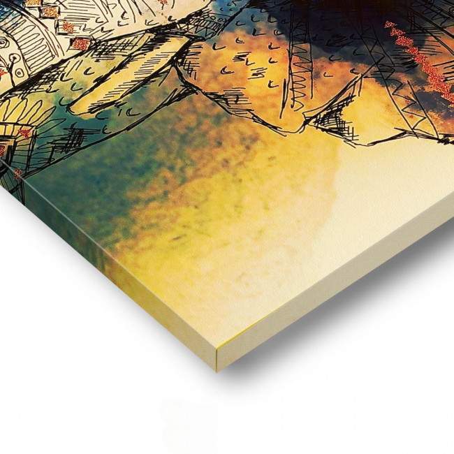 Canvas print  Elephant art