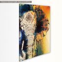 Canvas print  Elephant art