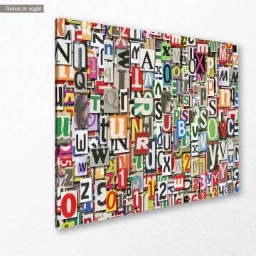 Canvas print Digital collage 2