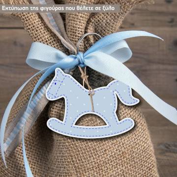 Wooden figure printed your design for gifts 2