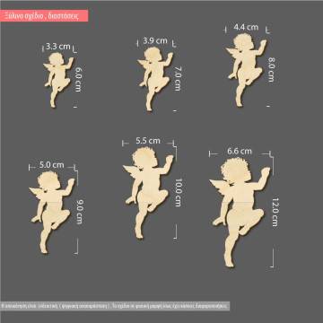 Wooden figure angel 2