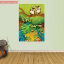 Kids canvas print Cute owls