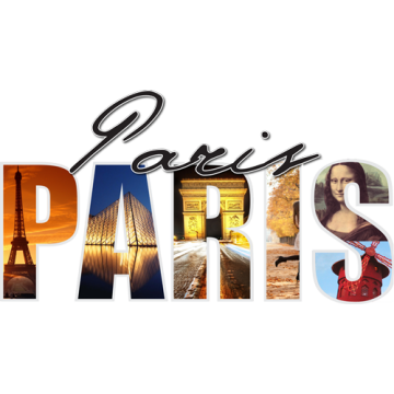 Αυτοκόλλητο τοίχου Παρίσι, Paris, Montage 2