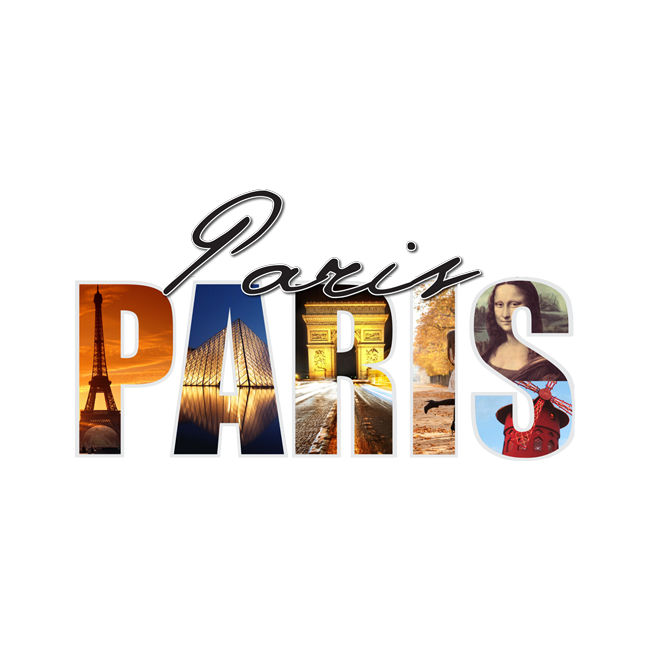 Paris, Montage,αυτοκόλλητο τοίχου