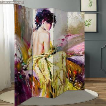 Παραβάν Nude girl portrait