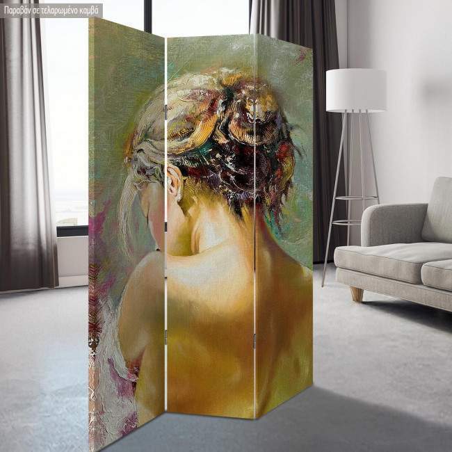 Room divider Portrait of a girl