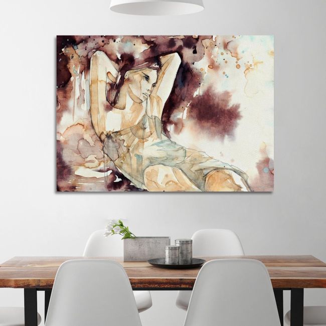 Canvas print  Hot summer night Framed canvas View 1