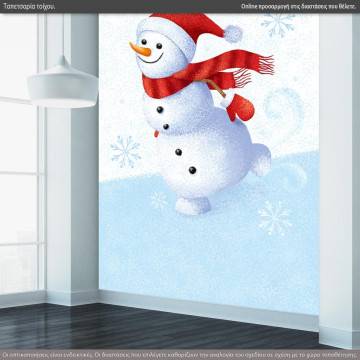 Ταπετσαρία τοίχου Hello winter