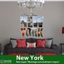  Wall stickers New York, Montage
