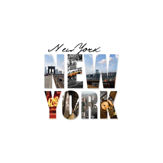 New York , Montage , Αυτοκόλλητο τοίχου