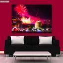 Canvas print Thessaloniki celebrating