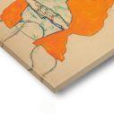 Canvas print Standing male figure self portrait, Schiele E, λεπτομέρεια