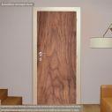 Door sticker Wood Walnut