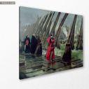 Canvas print Siege of la Rochelle, Motte H, side