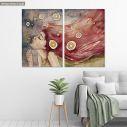 Canvas print Autumn breeze, two panels