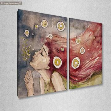 Canvas print Autumn breeze, two panels 2