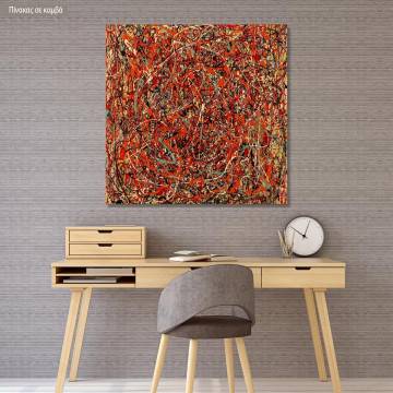 Canvas print Swirl abstract