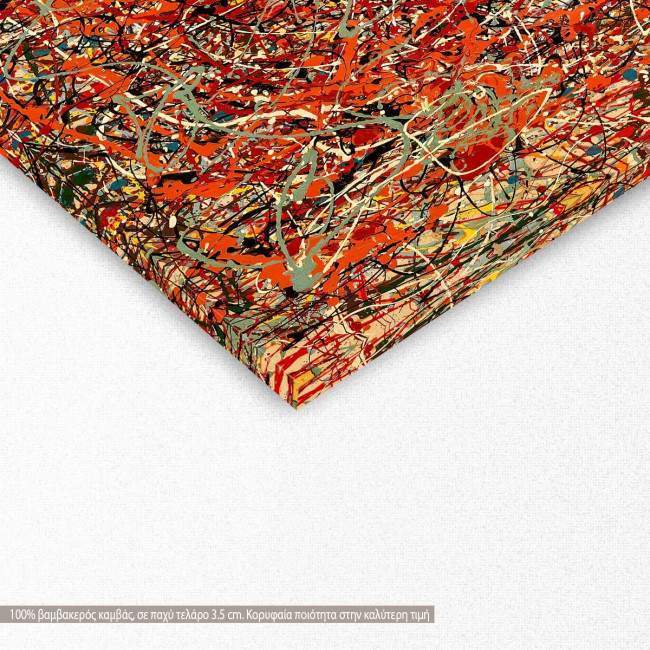 Canvas print Swirl abstract, detail