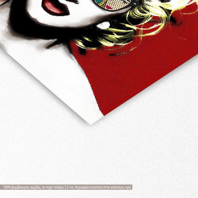 Πίνακας ζωγραφικής Marilyn in pop art, αντίγραφο σε καμβά