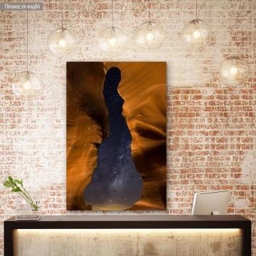 Canvas print Lady of the stars