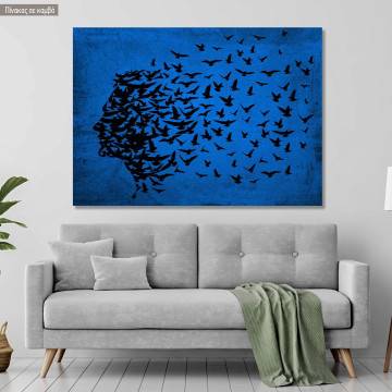 Canvas print Human spirit horizontal