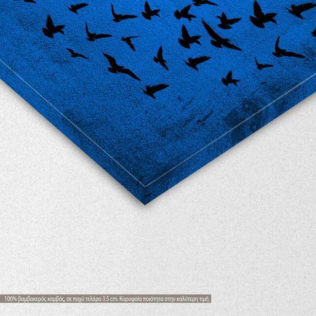 Canvas print Human spirit horizontal, detail