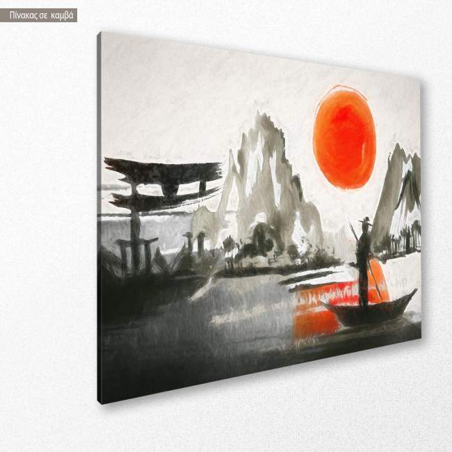 Canvas print From Japan II, side