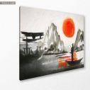 Canvas print From Japan II, side