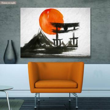 Πίνακας σε καμβά Ιαπωνία, From Japan I