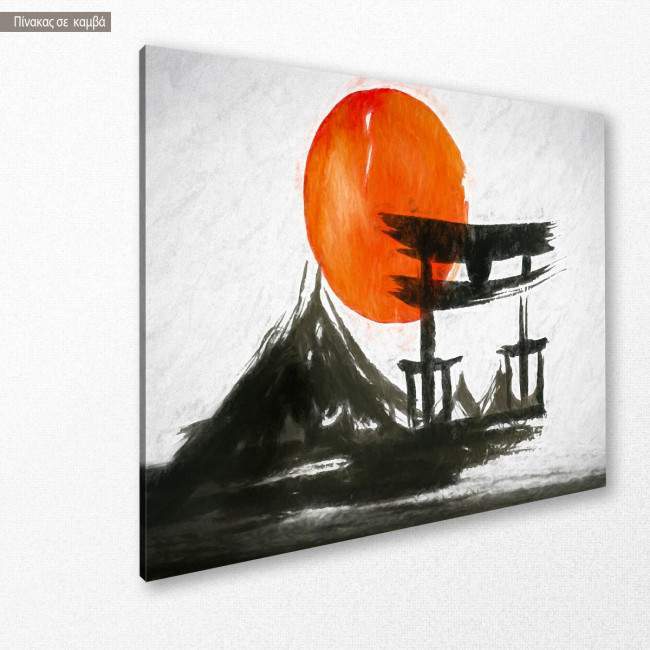 Canvas print From Japan I, side
