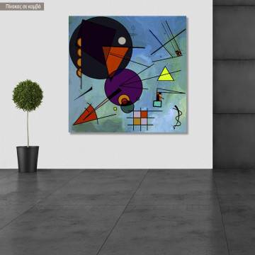 Πίνακας ζωγραφικής Tribute to Kandinsky III, αντίγραφο σε καμβά