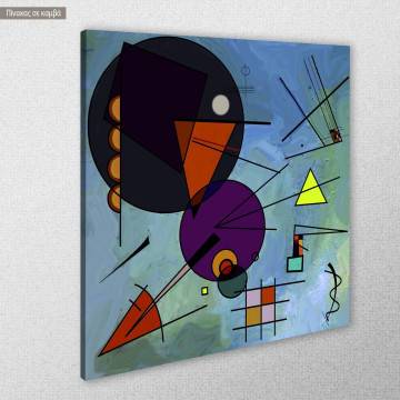 Canvas print Tribute to Kandinsky III 2