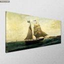 Canvas print Sailing boat, Volanakis, side