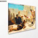 Canvas print A reading from Homer, Alma Tadema L, side