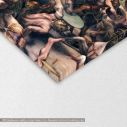 Πίνακας ζωγραφικής Battle at Pons Milvius, Raphael, αντίγραφο σε καμβά, λεπτομέρεια
